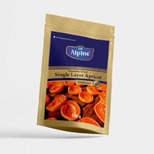 Dried Single Layer Apricot (Sulphured)   | GB Alpine | 250g