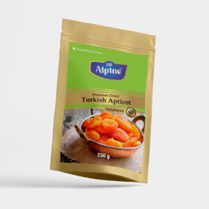 Premium Dried Turkish Apricot (Sulphured) | GB Alpine | 250g