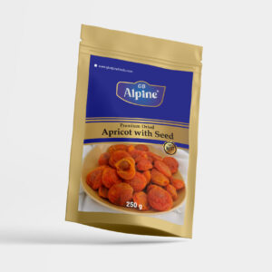 Premium Dried Apricot with Seed | GB Alpine | 250g